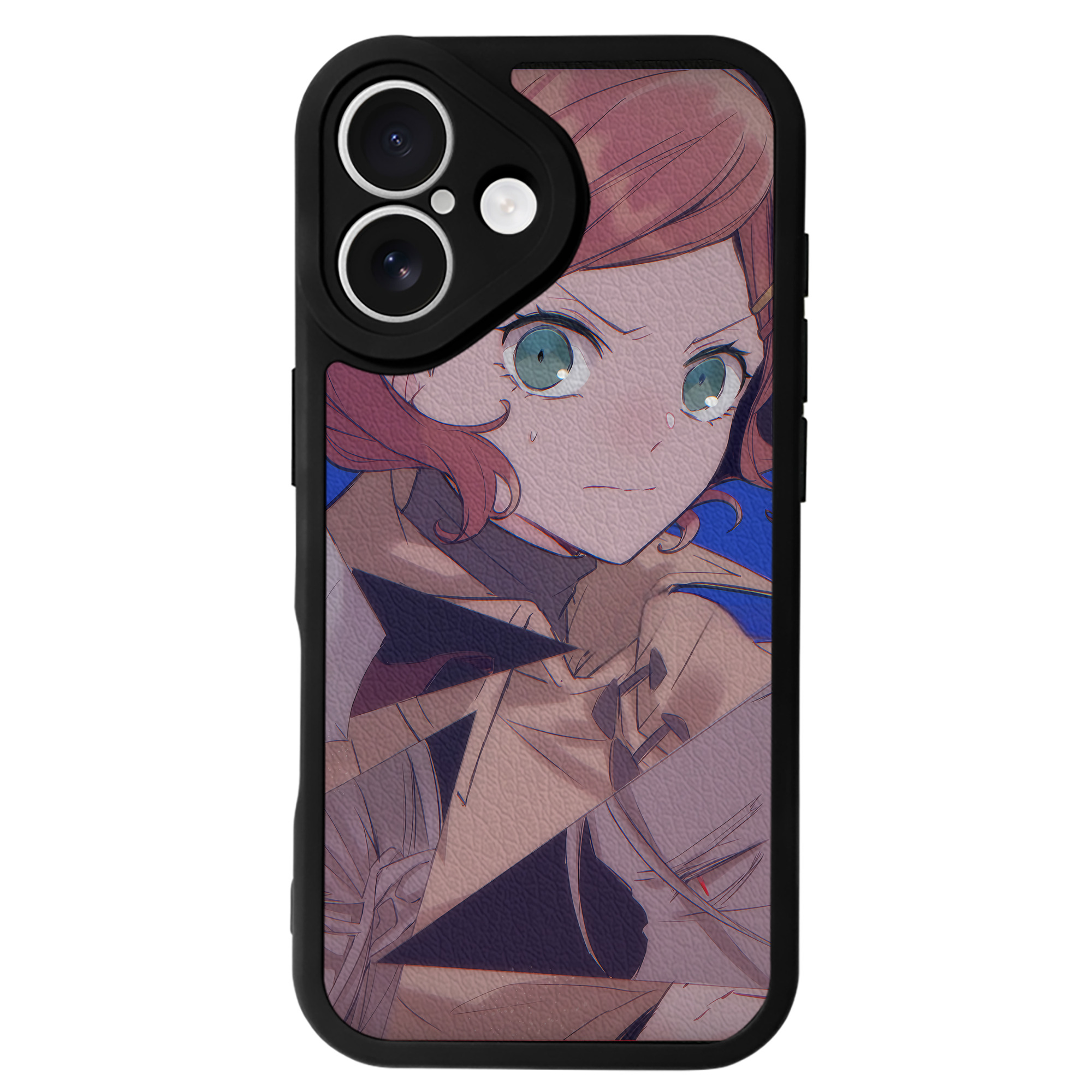 （画像用） 文豪ストレイドッグス Bungo Stray Dogs 【iPhone 16シリーズ対応】シリコンスマホケース（レザー調） 材質：シリコン